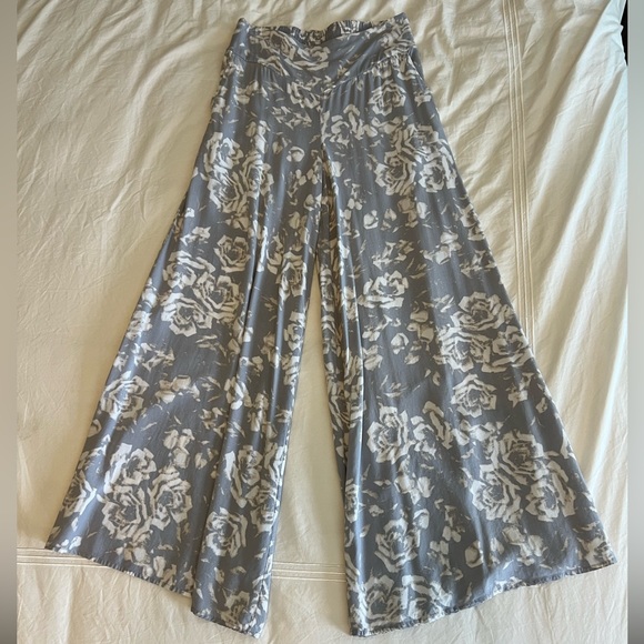Wide leg cotton pant - Picture 2 of 2